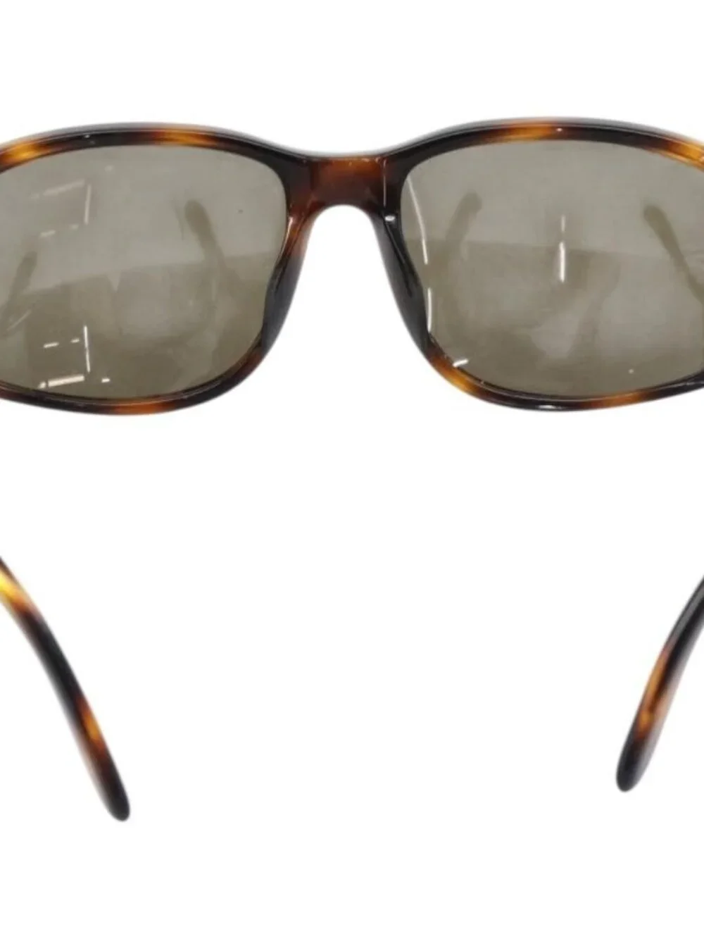 CHANEL Tortoise Pattern Sunglasses Plastic Brown Gold CC Auth bs35421